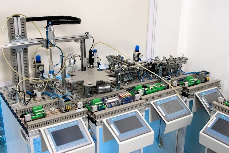 pabrik otomatis robotik - contoh business process automation
